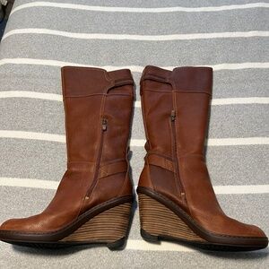 Women’s Timberland Over the Calf Wedge Boot